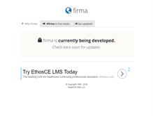 Tablet Screenshot of firma.com